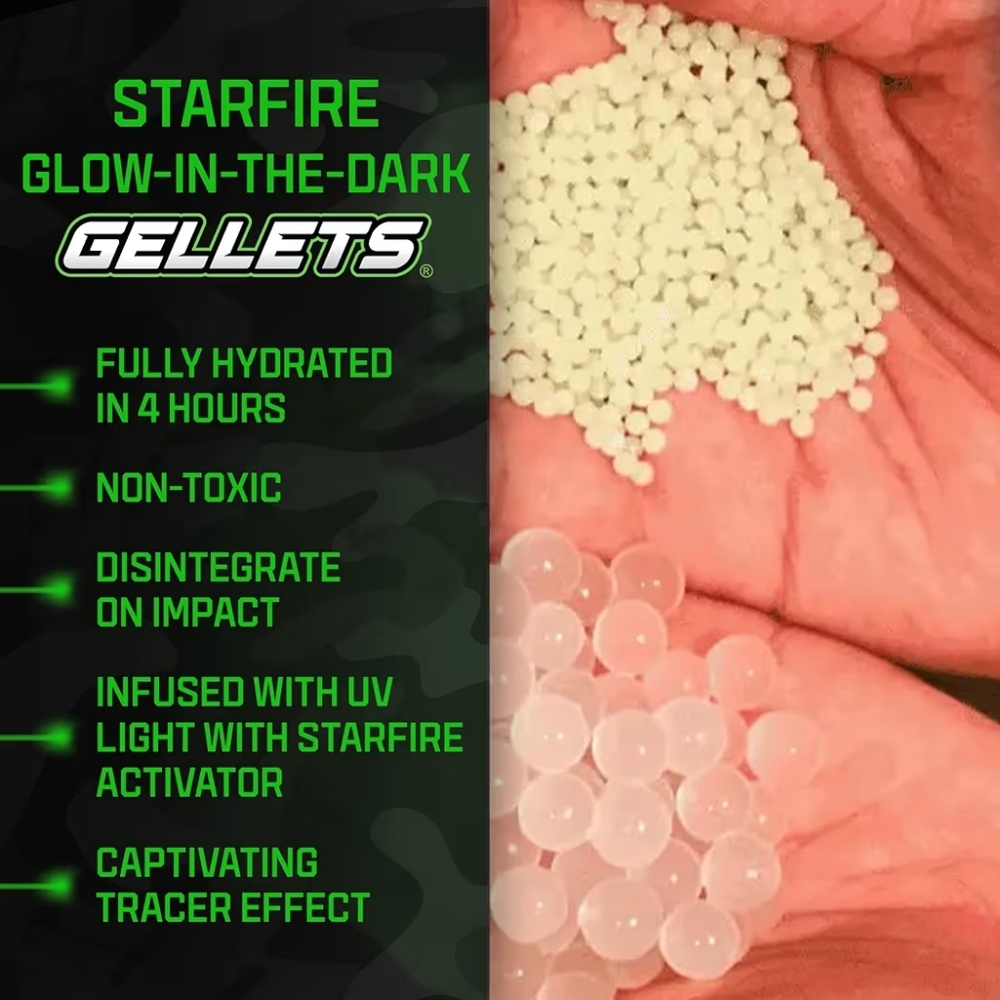 Gel Blaster Starfire XL - Glow-in-The-Dark Supersized Toy Gel Blasters - Picture 4 of 6